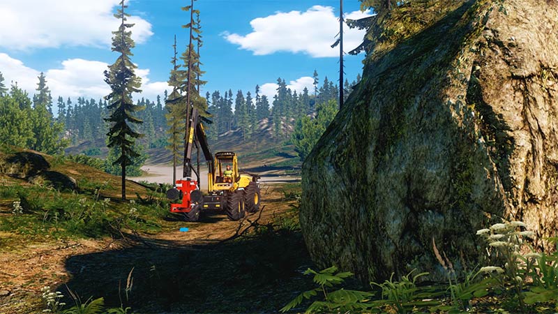 Többműveletes harveszter szimulátor Többműveletes harveszter szimulátor