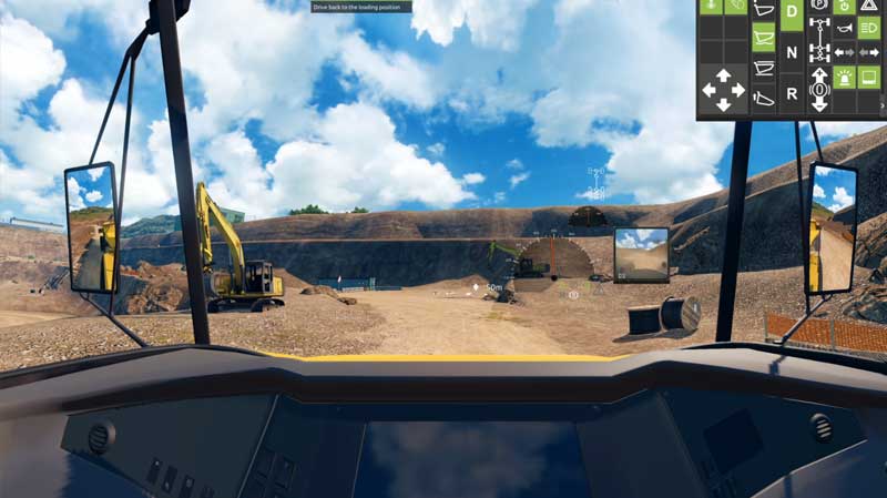 Tenstar bányadömper-szimulátor Tenstar bányadömper-szimulátor