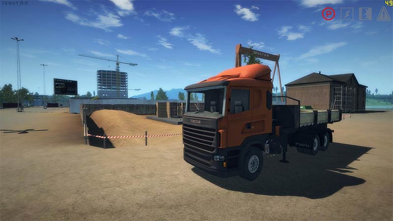 Tenstar önrakodó daru kirakodás