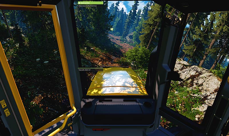 Tenstar kihordó szimulátor belső nézet Tenstar kihordó szimulátor belső nézet