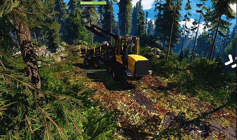 Tenstar erdészeti kihordó szimulátor Tenstar erdészeti kihordó szimulátor